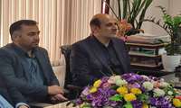 حضور فرماندار لاهیجان در بیمارستان پروفسور پیروز