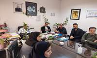 برگزاری جلسه کمیته رهبری و مدیریت در بیمارستان پروفسور پیروز لاهیجان