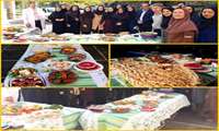 برپایی سفره صبحانه سالم در بخشهای مختلف بیمارستان