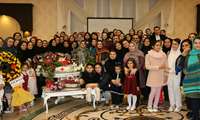 استقبال باشکوه همکاران بیمارستان درجشن پرستار