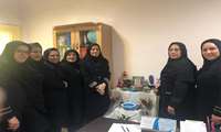 دیدار مترون و سوپروایزرین با همکاران بخشها