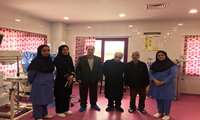 دکتر پیروز از بیمارستان پیروز بازدید بعمل آوردند