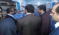 بازدید عالی ترین مقام دانشگاه علوم پزشکی گیلان از بیمارستان 22آبان