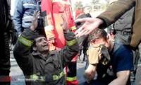 ایران در سوگ آتش نشان ها