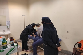 مداخلات در عروق واریسی در بیمارستان پروفسور پیروز لاهیجان