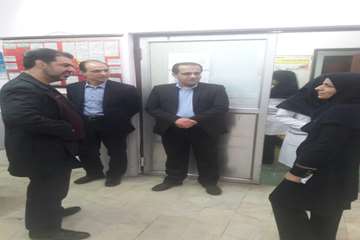 بازدید مدیرکل بیمارستانی وزارت بهداشت